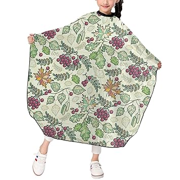 Amazon Com Children Haircut Barber Cape Cover Maple Birch Oak