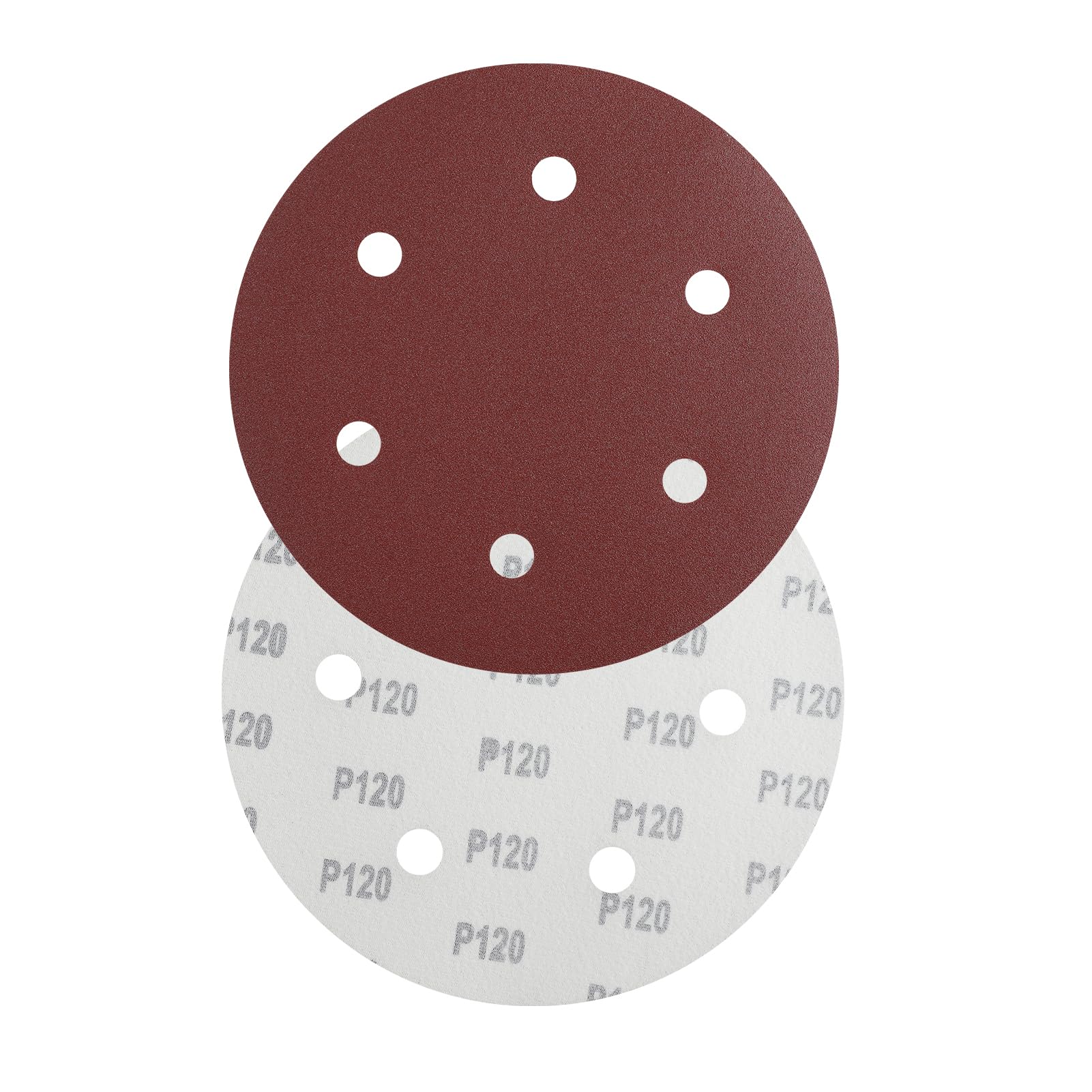 MAXXT 225mm Drywall Sander Sandpaper #120 25Pcs Hook & Loop Discs - Aluminum Oxide | For MAXXT Electric Foldable Drywall Sander R7202-F