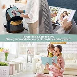 vivinin 2 Pack Photo Album 4x6, Linen Cover Photo