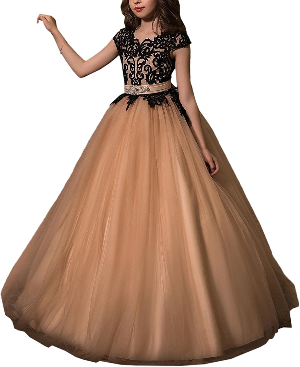 amazon girls pageant dresses