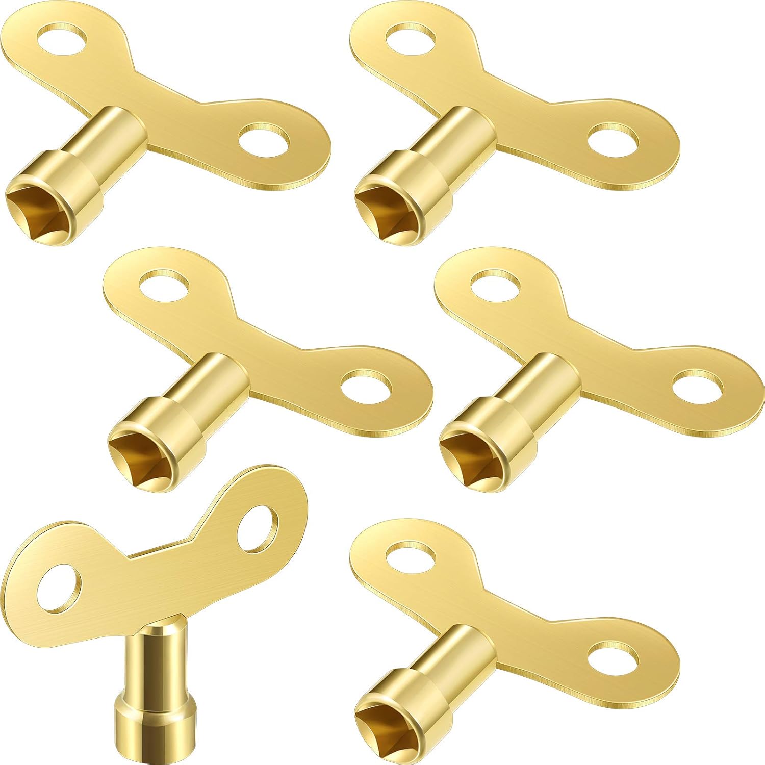 Brass Radiator Keys Removable Radiator Key Valve Radiator Bleed Keys