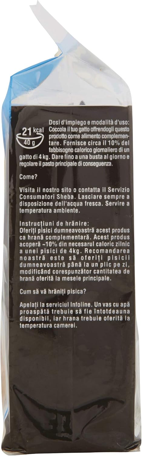 Sheba Classic Soup, Cat Food with Tuna Fillets 4 x 40g - 12 Packs (48 Bags in Total), 160 g (Pack of 12) - Image 3