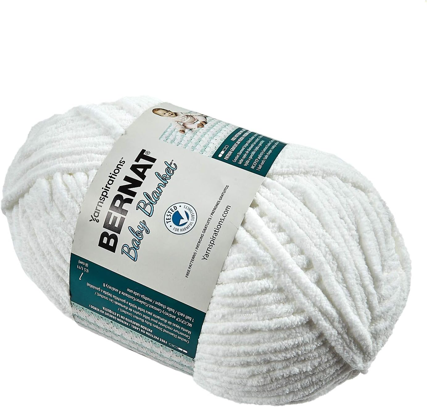White Bernat Baby Blanket Yarn 10 5 Oz Skein Crochet Knitting Yarn White Super Bulky Baby Blanket Dcoyshouseofyarn Yarn Craft Supplies Tools Safarni Org White Bernat Baby Blanket Yarn 10 5 Oz Skein Crochet Knitting Yarn White Super Bulky Baby Blanket Dcoyshouseofyarn Yarn Craft Supplies Tools Safarni Org
