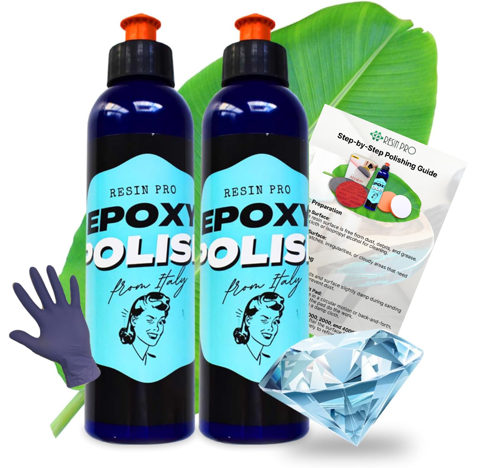 ResinPro® Polishing Cream 500ml - Premium Grade – Professional Epoxy Resin, Wood & Metal Polish – High-Gloss Mirror Finish – Easy to Apply & Long-Lasting Shine