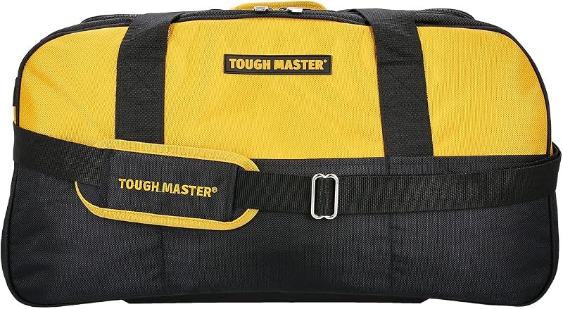 TOUGH MASTER 22 Inch Heavy Duty Tool Bag 7 Pockets Wide Compartment Removable
