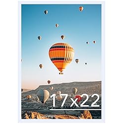 JCJMY 17x22 Picture Frame White for Wall