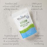 Westlab Reviving Epsom Salt 2kg Reusable Pouch Magnesium Sulfate view 2