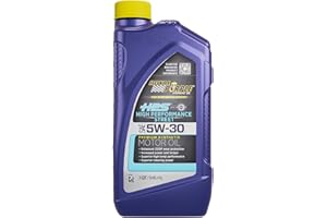 Royal Purple 31530 HPS 5W-30 High Performance Street Synthetic Motor Oil with Synerlec - 1 Quart Bottle