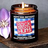50th Birthday Gifts for Her and Him, 50th Birthday Decorations for Women Men, Funny Birthdays Gifts for Women Mom Dad Husband Wife Friends Sister, Best Gag Gift Ideas for 50 Year Old Woman