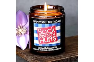 FRIECTAVY 50th Birthday Gifts for Her and Him, 50th Birthday Decorations for Women Men, Funny Birthdays Gifts for Women Mom Dad Husband Wife Friends Sister, Best Gag Gift Ideas for 50 Year Old Woman