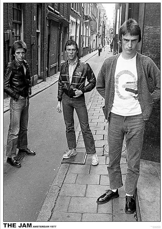 Amazon Com The Jam Amsterdam 1977 English Punk Rock Band Black
