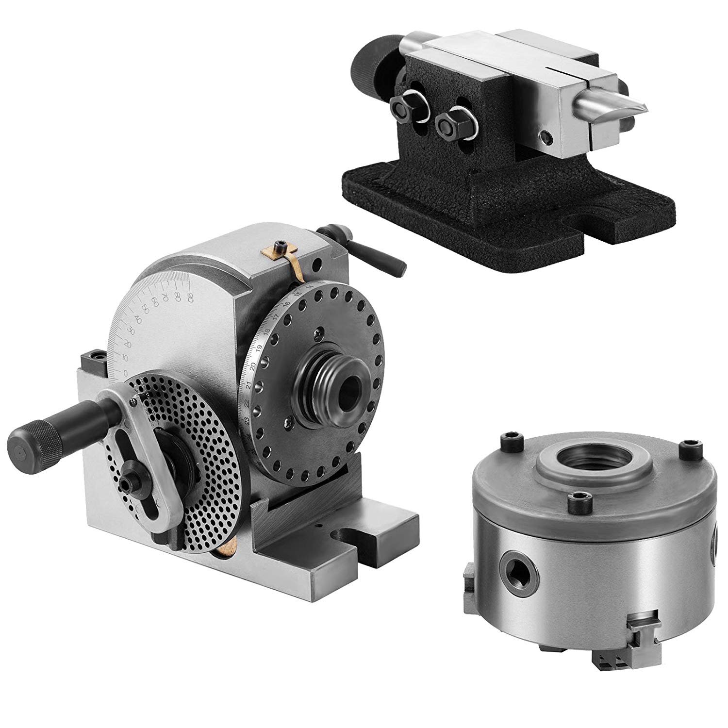 Buy Summile BS0 Dividing Head 5Inch 3 Jaw Chuck Precision Dividing