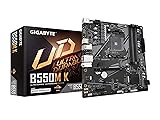 GIGABYTE B550M K Motherboard, Supports AMD AM4