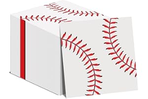 TEVXJ Baseball Napkins for Baseball Happy Birthday Party decorations Sports Themed Paper Napkins Disposable for Kids Baby Shower Birthdays Weddings Party Supplies Favors