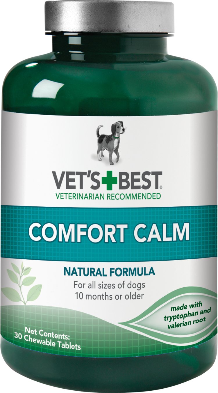Vet's Best Comfort Calm Dog Supplements, 30 Tablets eBay