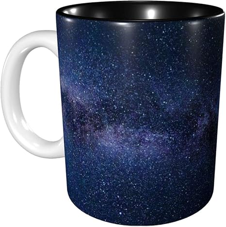 Amazon Co Jp Milk Way Galaxy マグカップ コーヒーカップ コップ プリント 個性 使いやすい 容量0 33lタイプ おしゃれ 耐熱 繰り返し使用可能 仕事用 贈り物 ギフト食器 グッズ 通販 ホーム キッチン