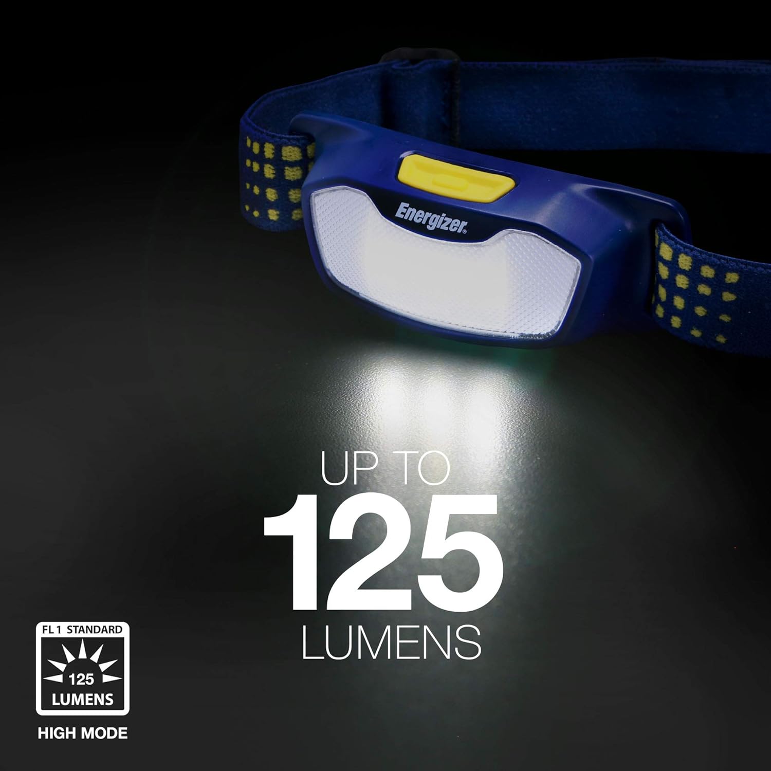 Energizer LED Headlamp Flashlight CS-125 - Running, Camping, and Outdoor Headlamps - Best Head Lamp for Adults and Kids, Batteries Included (ENHDCS22E) : Sports & Outdoors