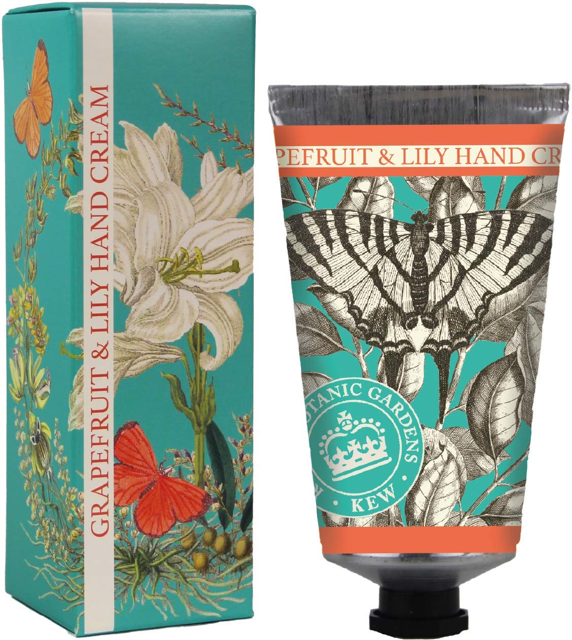 Royal Botanic Gardens KEW Hand Cream 75ml - Grapefruit & Lily