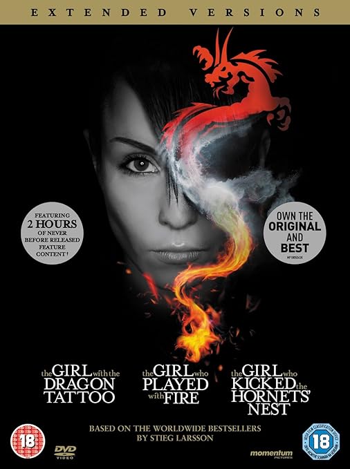 Girl With The Dragon Tattoo Trilogy Extended Versions Edizione Regno