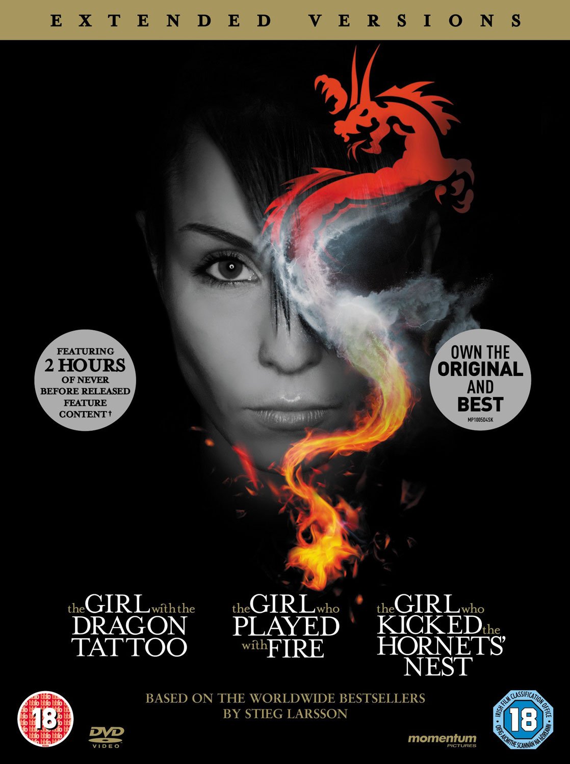 The Girl with the Dragon Tattoo / The Girl who Played with Fire / The Girl who Kicked the Hornet's Nest (Extended Versions) [DVD]