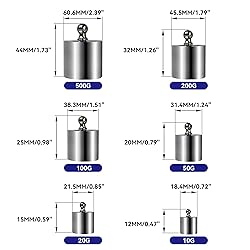 HFS(R) Calibration Weight Set 1000g with Case and