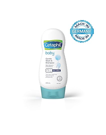 Cetaphil Baby Shampoo and Wash, 230 ml