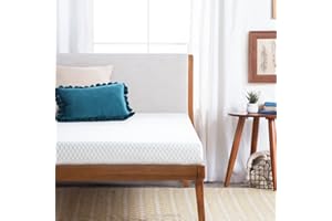 Linenspa 5 Inch Gel Memory Foam Mattress Twin XL, Firm Mattress, Low Profile Bed Twin XL 5 Inch Mattress