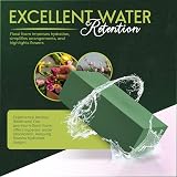 Caliko Floral Foam Blocks Pack 4 23x11x7cm Wet Brick for Arrangements view 4