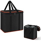 Propane Tank Bag, 1 lb./ 16 oz Fuel Cylinder Carry Bag, Refillable Propane Cylinder Tank Cover,Gas Tank Protective bag, 600D Oxford Fabric,Mini Tank Accessories, for Outdoor Camping,Cooking,Picnic