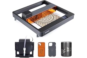 ELEGOO PHECDA Engraver, 10W Output Power, 25000mm/min Engraving Speed, App Control, Cutter and Engraver Machine for DIY Wood,