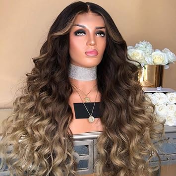 Amazon Com Vmree Fashion Women S Wig Natural Brown Gradient
