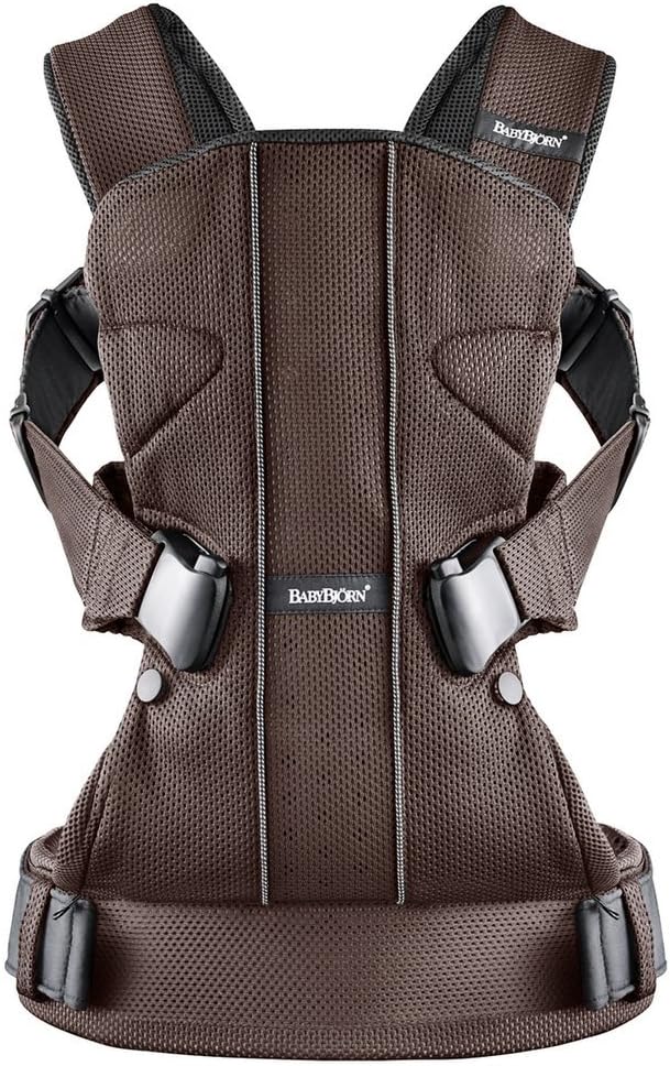 Babybjorn Mochila Porta Bebe One Air Marron Negro Tejido Mesh Amazon Es Bebe
