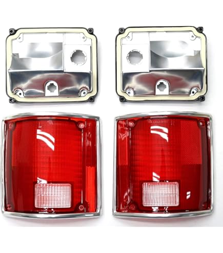 Fit For 1973-1987 Chevrolet GMC Truck Sequential LED  Tail  Lamp Set W/ Trim - Foto 4