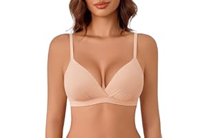 Avidlove Women's Bra Wireless Triangle Bralette Plunge Bra No Underwire Sexy Comfortable Everyday