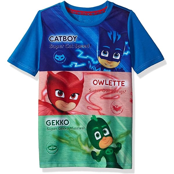 Amazon.com: PJ Masks Catboy Owlette Gekko Toddler Boys T-Shirt Tank Top and  French Terry Shorts 3 Piece Outfit Set Multicolor 2T: Clothing, Shoes \u0026  Jewelry