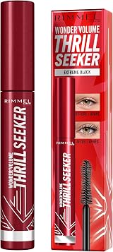 Rimmel London Thrill Seeker Mascara Bold Volume Lengthening Clump-Free view 3