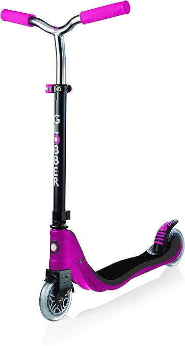 Amazon Globber グロッバー Flow キックボード フットブレーキ 外遊び 子供 小学生 乗り物 安全設計 丈夫 キックスクーター ピンク Wlgb キックスクーター おもちゃ