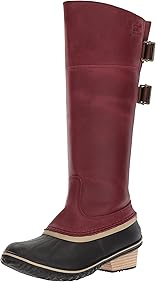 sorel slimpack riding boot umber
