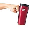 Mighty Mug | The Untippable Mug | Grips When Hit, Lifts for Sips | Insulated Stainless Steel Tumbler | Cupholder Friendly | Gifts for Women Men All | Leakproof | 4 Hours Hot / 24 Cold | 12oz | Rosebud