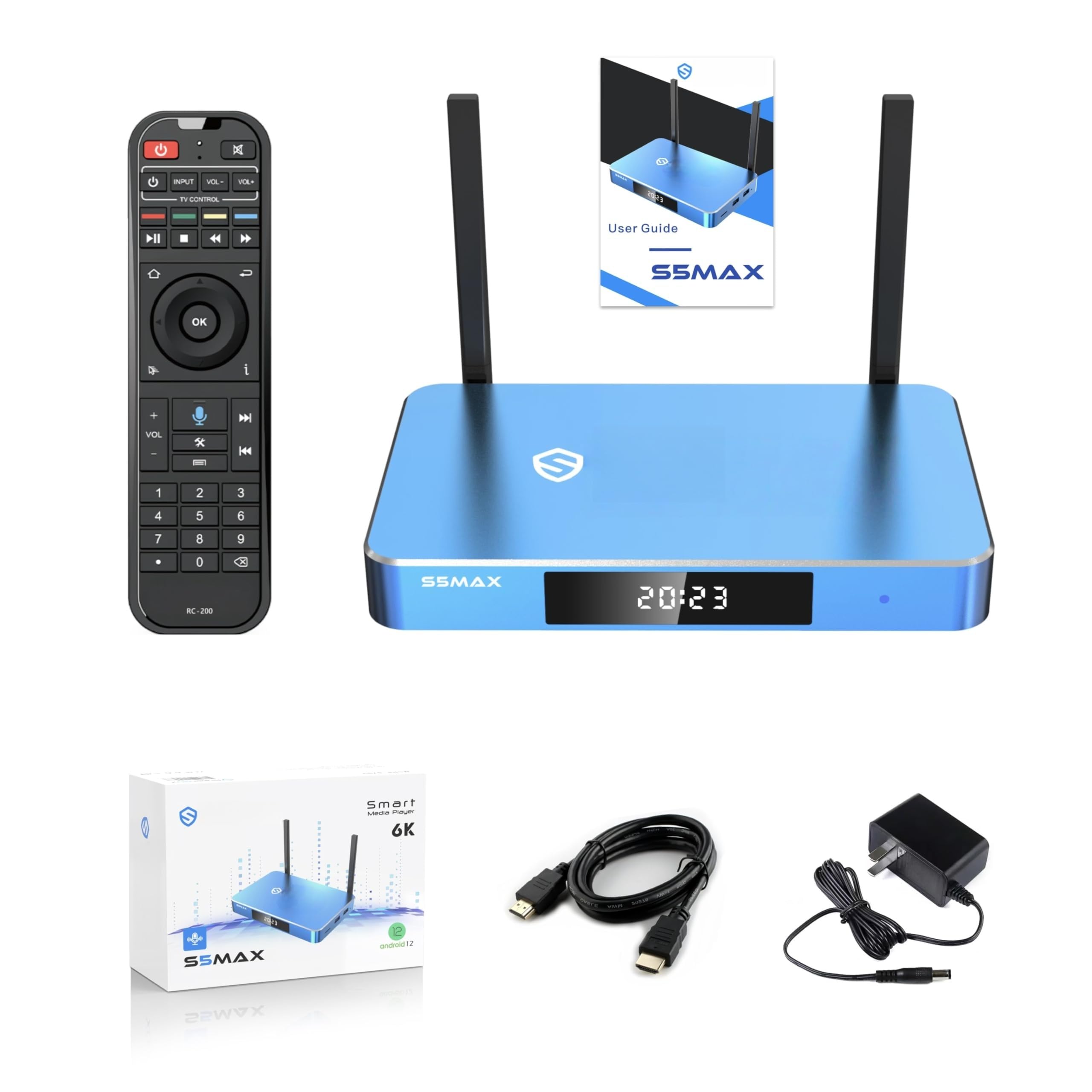 S 5 M-a-x Super 2024 New with Dual Band, WiFi-6