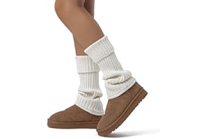 Mcool Mary Leg Warmers Y2K Harajuku Women’s Cute Seamless Lolita Accessories Gothic Socks Boot Socks Winter Sock 1 Pack