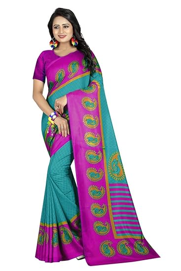Navabi Export Women Silk Saree With Blouse Piece (FWS1952)