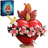Sacred Heart of Mary Building Block Set, Immaculate Sacred Heart Building Model, Compatible with Lego Jesus Toy Decoration for Prayer Room, Christian, Easter, Religious, for Adults (771 PCS)