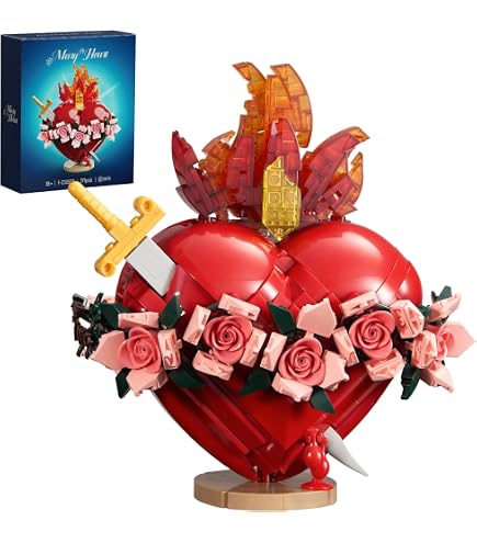 flor_cuore様 リクエスト 12点 まとめ商品 ❶ Amazon.com: Sacred Heart of Mary Building Block Set, Immaculate