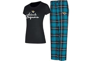 Concepts Sport Women's NFL Vector Top & Flannel Pants Sleep Set