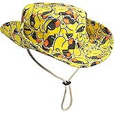AKMCBSH Trendy Bucket Hat - Comfortable Packable Sun Beach Hat for Women Men, Perfect for Outdoor Activities Travel Hiking