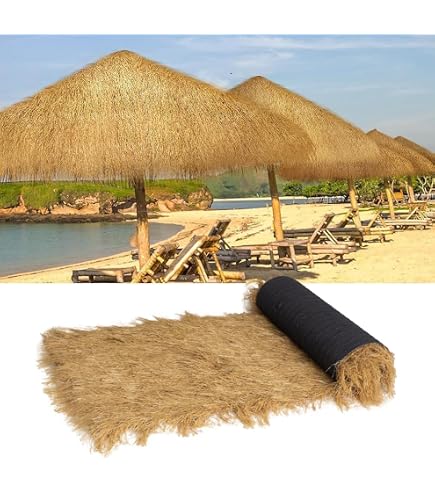 Artificial Mexican Grass Thatch Roof Fireproof, Martinique