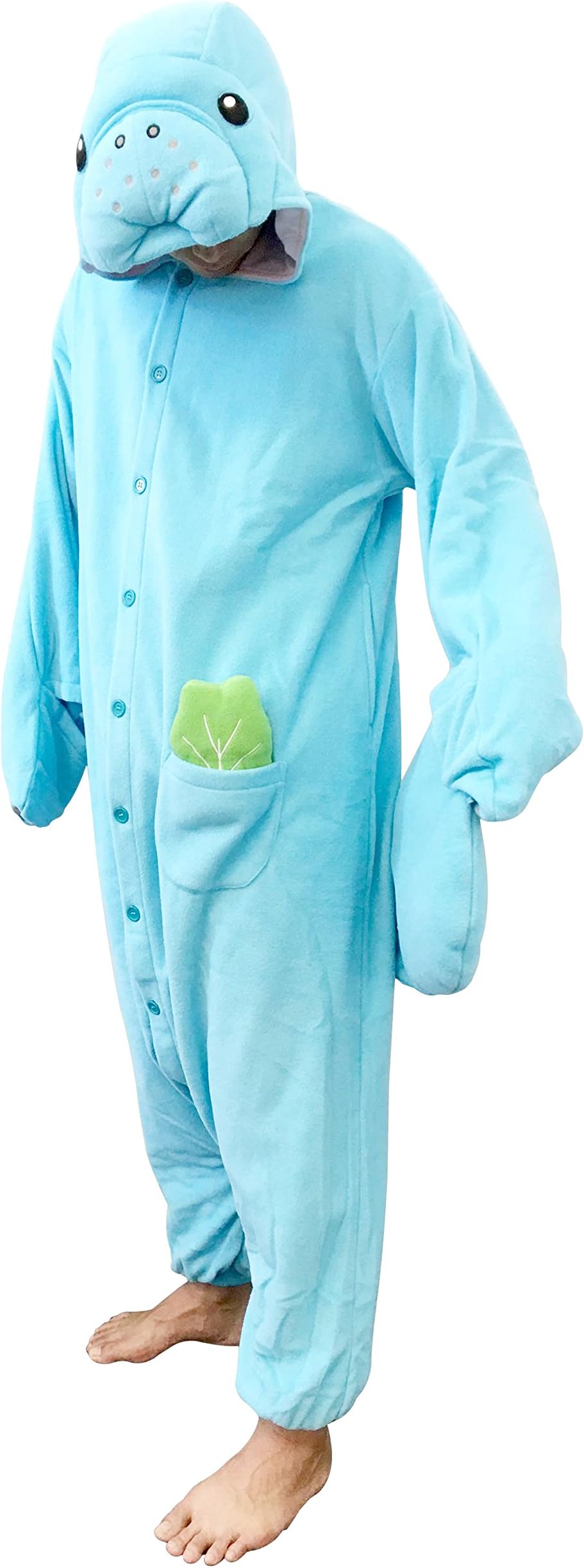 Manatee Kigurumi - Adults Costume
