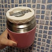 ValueTalks Termo para Alimentos 450ml Tarro de Comida Acero ...
