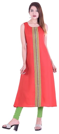 Women's Rayon A-Line Kurta